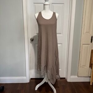 Philosophy Dresses Women's Sleeveless Dress Handkerchief Hemline Casual‎